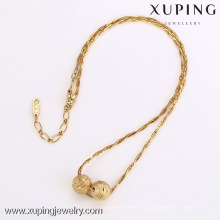 42135-Xuping щедрый Стиль моды 18k золото ювелирные изделия из бисера ожерелье
